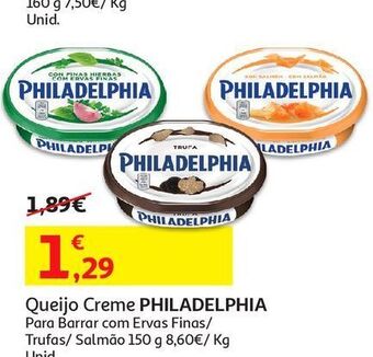 Queijo creme philadelphia