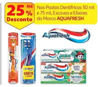Pasta dentífrica aquafresh