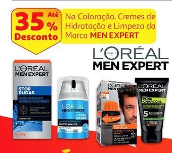 Auchan Máscara tecido men expert promoção