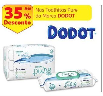 Auchan Toalhitas dodot promoção
