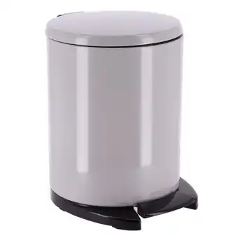 Hôma Balde wc softclose cinza em metal promoção