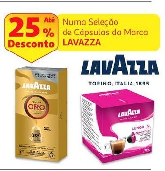 Auchan Cápsulas lavazza promoção