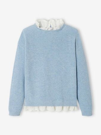Vertbaudet Camisola fantasia, detalhes em bordado inglês, para menina... promoção