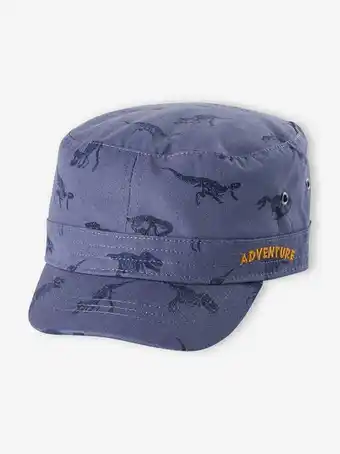Boné estilo militar, estampado dinossauros, para menino -...