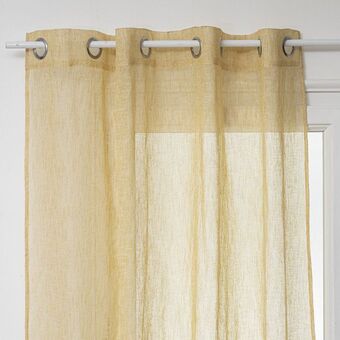 Hôma Cortina fred ocre 140x240cm promoção