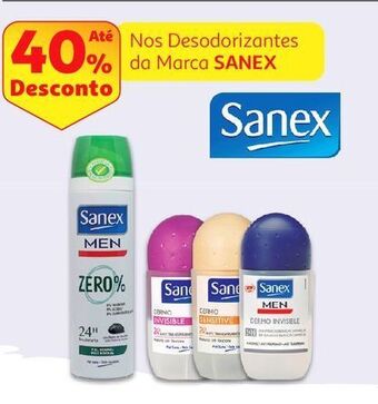 Auchan Deo roll-on sanex promoção