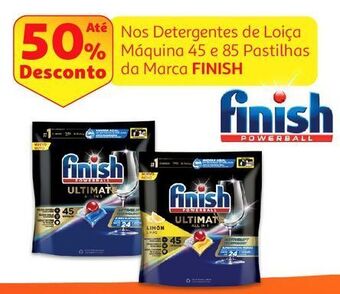 Auchan Det.loiça máquina finish promoção