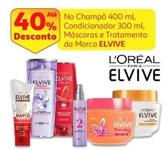 Auchan Máscara elvive promoção