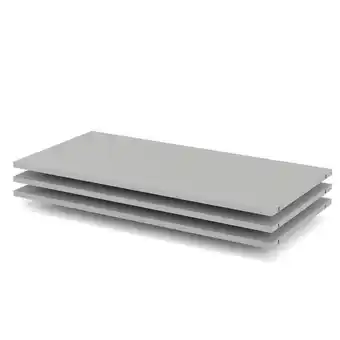 Conforama Set 3 preteleiras grandes space plus promoção