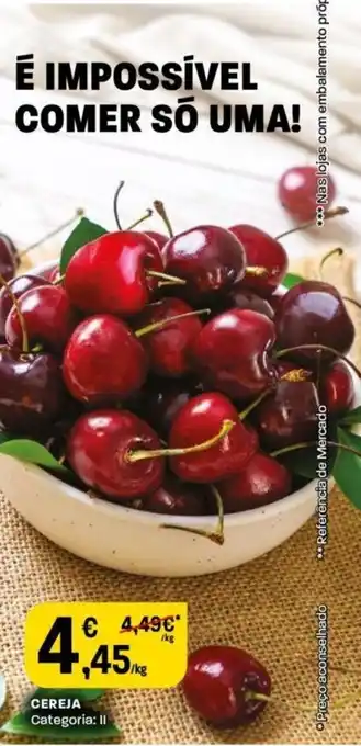 Intermarché Cereja 1kg promoção