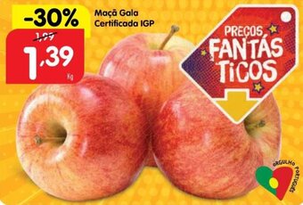 Minipreço Maca Gala Certificada IGP promoção