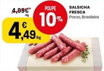 Intermarché Salsicha Fresca promoção