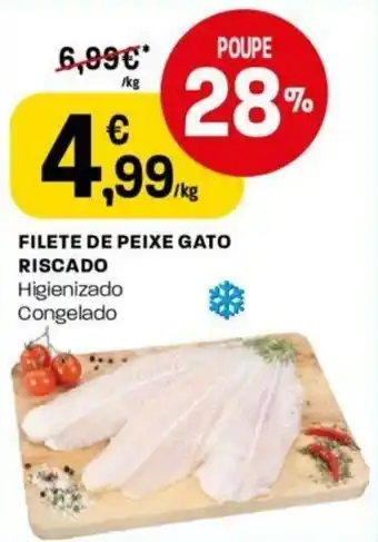 Intermarché Filete de peixe Gato Riscada promoção