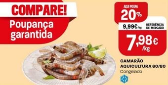 Intermarché Camarao Aquicultura 60/80 promoção