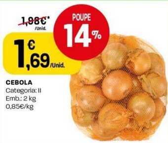 Intermarché Cebola promoção