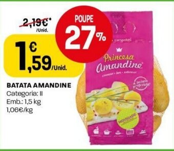 Intermarché Batata Amandine promoção