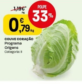 Intermarché Couve Coracao 1kg promoção