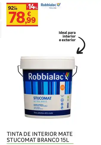 Tinta Interior Mate Stucomat Branco 15L