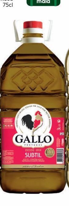 Recheio Azeite extravirgem gallo promoção