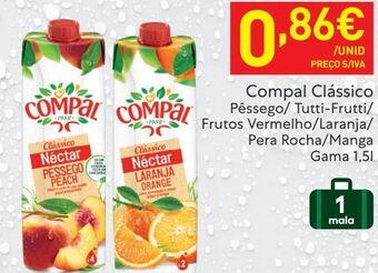 Recheio Néctar compal promoção