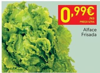 Recheio Alface promoção