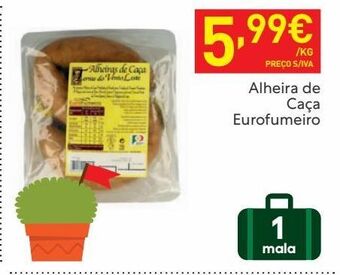 Recheio Alheira promoção