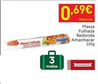 Massa folhada amanhecer