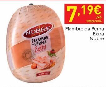 Recheio Presunto nobre promoção