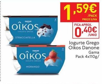 Recheio Iogurte grego oikos promoção