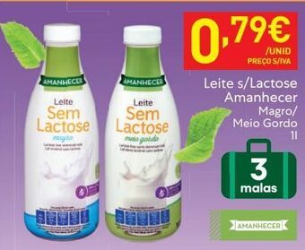 Recheio Leite sem lactose amanhecer promoção