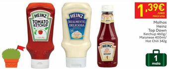 Recheio Molhos heinz promoção