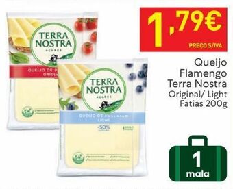 Recheio Queijos terra nostra promoção