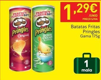 Recheio Batata chips pringles promoção