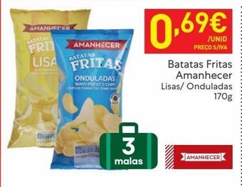 Recheio Batata chips amanhecer promoção