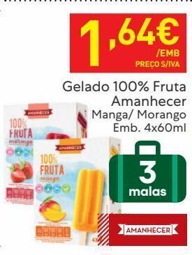 Recheio Gelados amanhecer promoção
