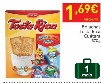 Recheio Biscoitos cuétara promoção