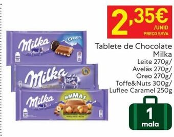 Recheio Chocolates milka promoção