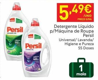 Recheio Detergente líquido persil promoção