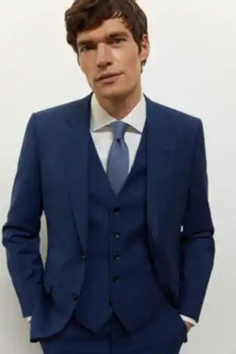 Springfield Blazer de micro estrutura em slim fit promoção