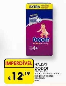 Meu Super Fraldas dodot promoção