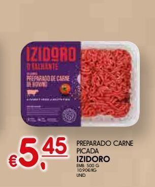 Meu Super Carne moída izidoro promoção