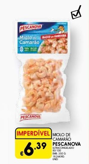 Meu Super Camarão pescanova promoção