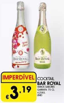 Meu Super Coquetel bar royal promoção