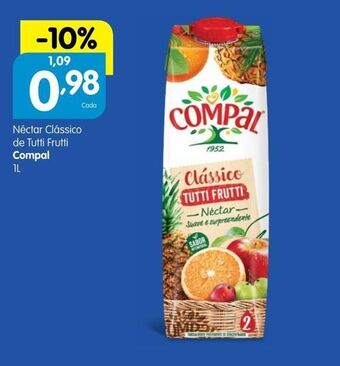 Minipreço Néctar compal promoção