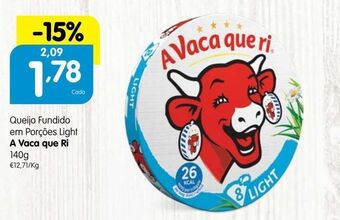 Minipreço Queijo fundido a vaca que ri promoção