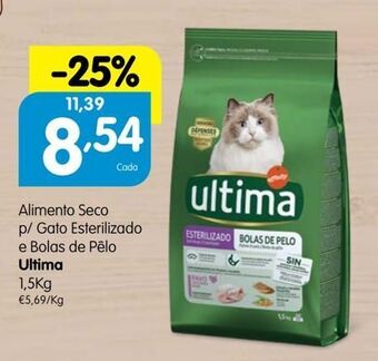 Ração para gatos ultima