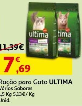 Auchan Ração gato ultima promoção