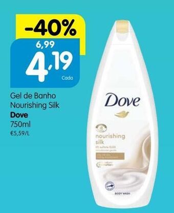 Minipreço Gel de banho dove promoção