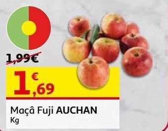 Auchan Maçã fuji auchan:kg promoção