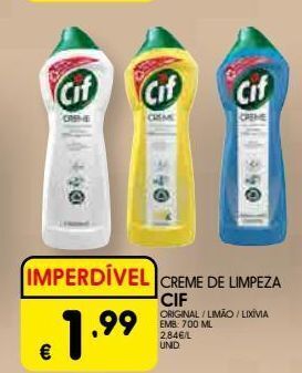 Meu Super Limpadores cif promoção